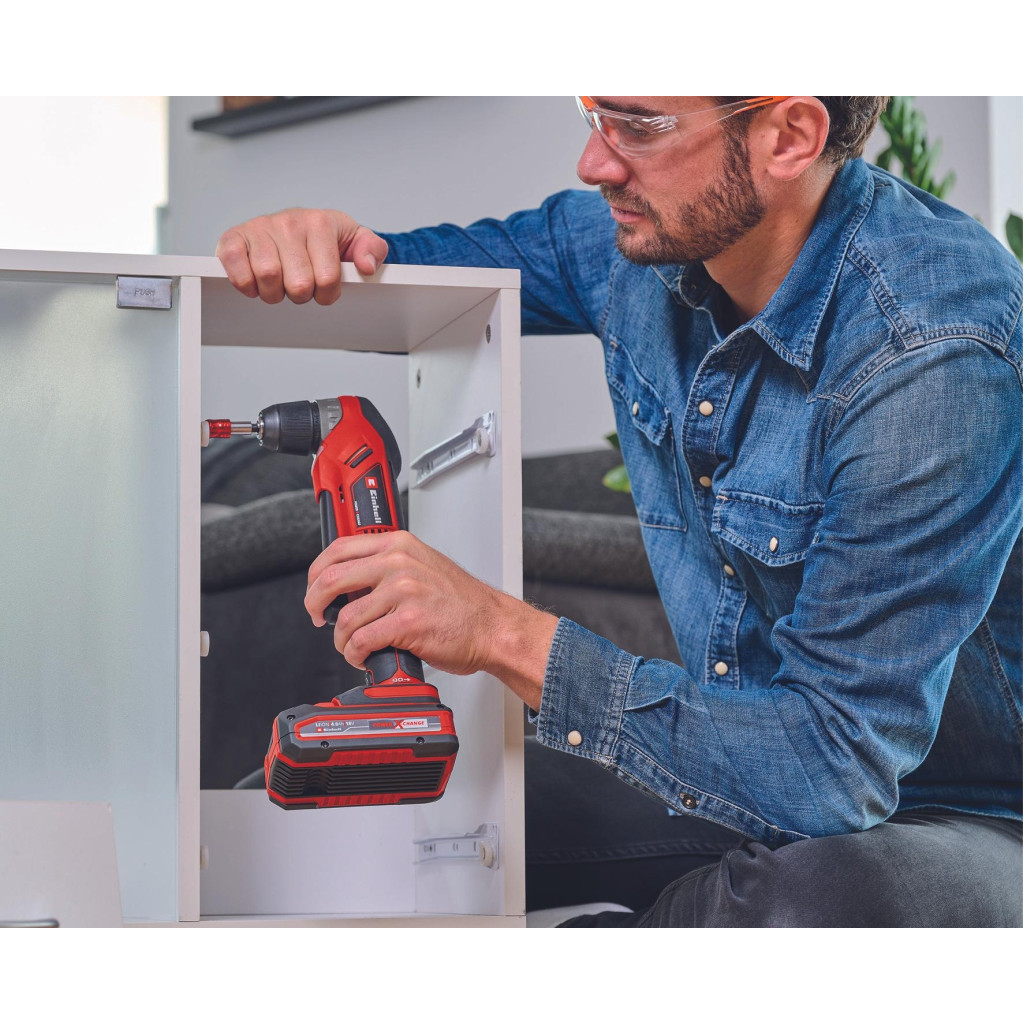 Дриль Einhell кутова TE-AD 18 Li - Solo PXC 18В, 1100 об/хв, 45Нм (без АКБ та ЗП) (4514290) - изображение 8