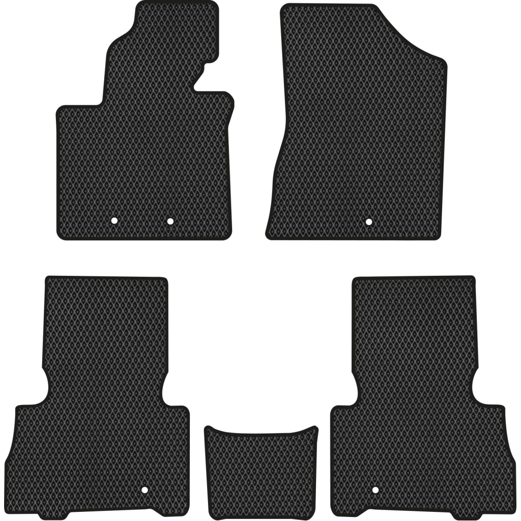 Килимок в салон EVAtech Kia Sorento (XM) 5 seats Restyling 2012-2014 2 п (KI32230CG5KH5RBB) - зображення 1