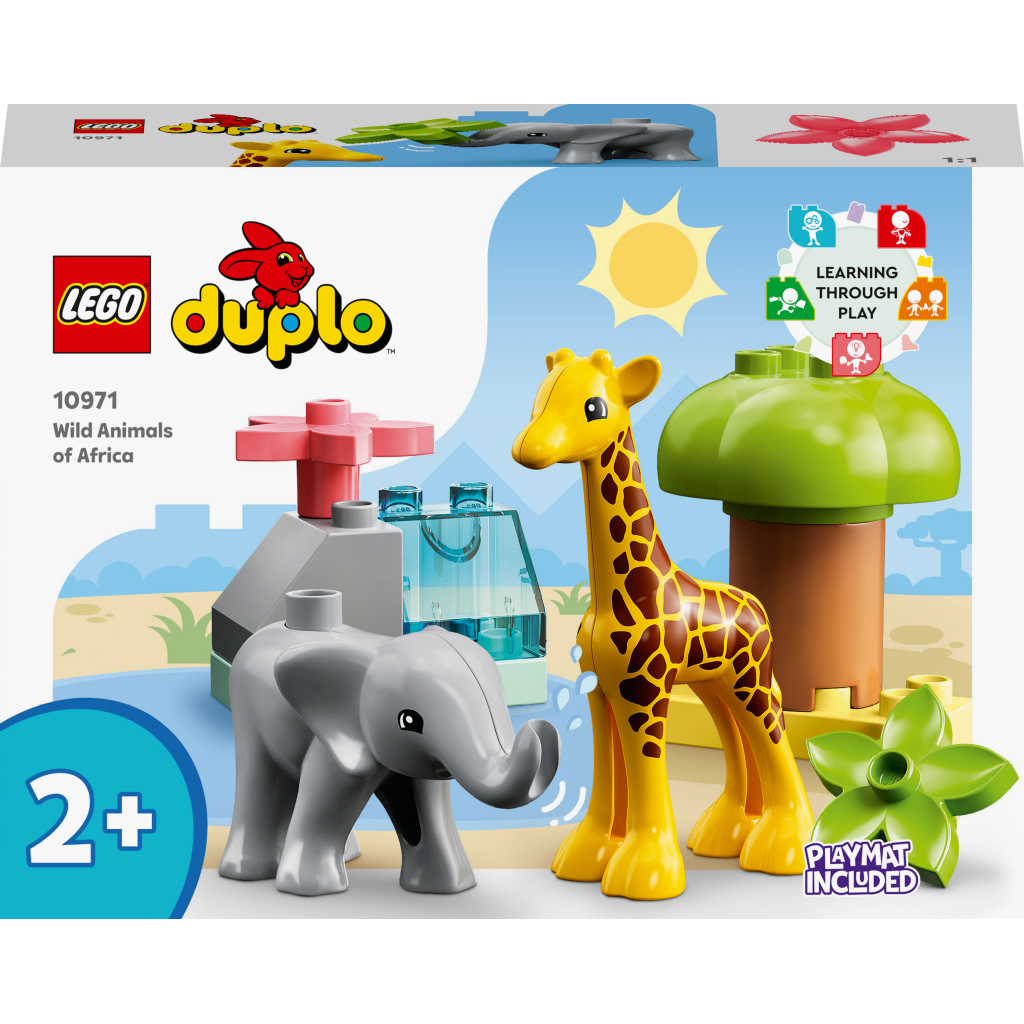 Конструктор LEGO DUPLO Town Дикі тварини Африки 10 деталей (10971) - зображення 1