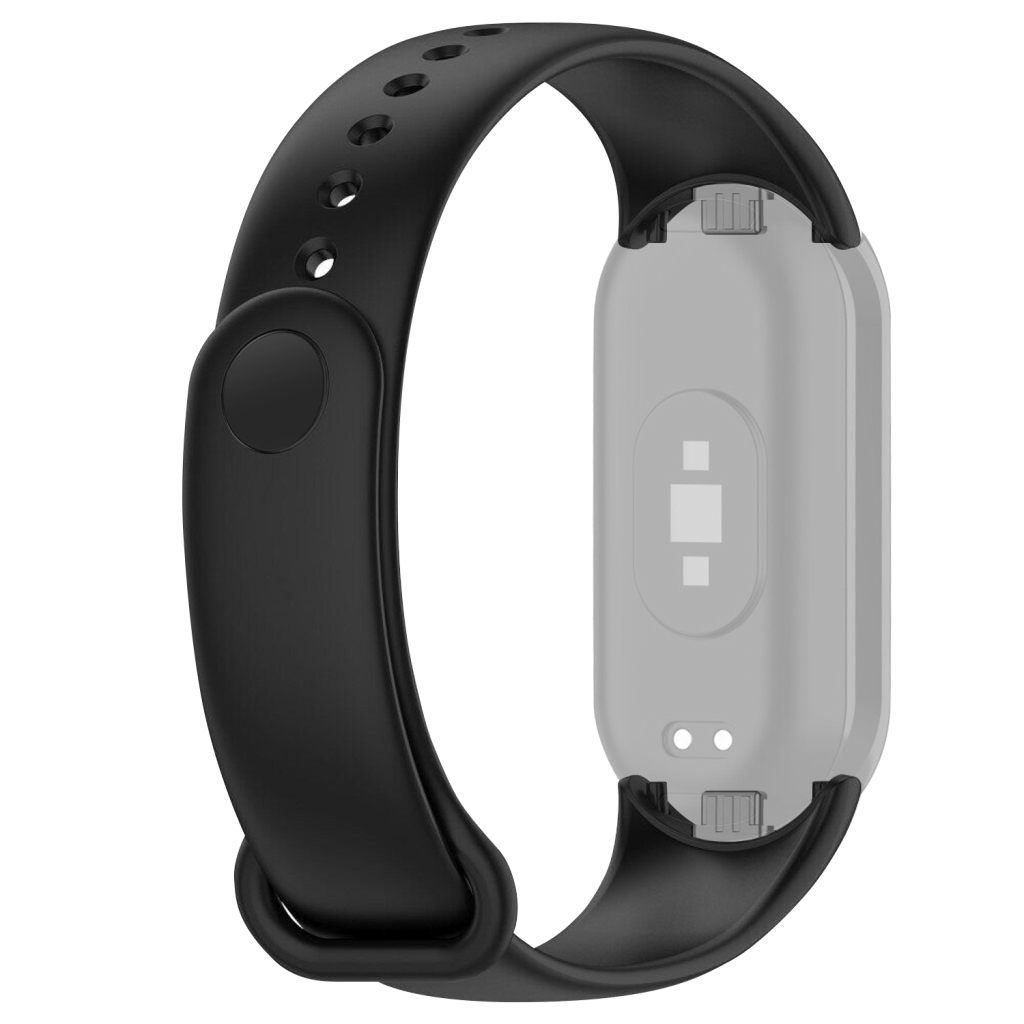 Ремінець до фітнес браслета Armorstandart для Xiaomi Smart Band 10/9/8 Black (ARM86906) - зображення 2