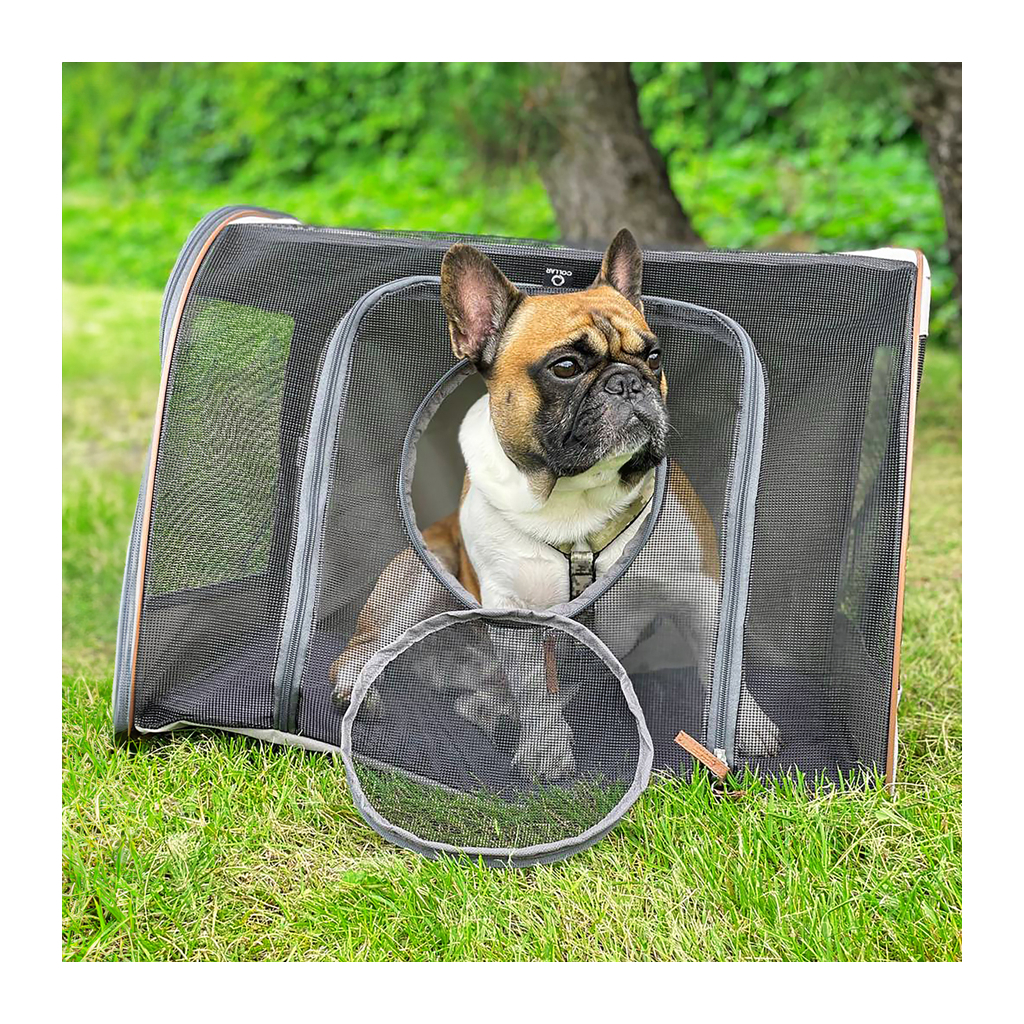 Автомобільне крісло для тварин Collar 60х40х45 см різнокольорове (9982) - изображение 2