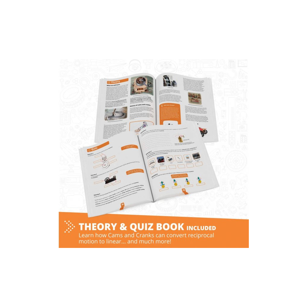 Конструктор Engino Stem Механіка: Вали і Кривошипи (STEM04) - зображення 3