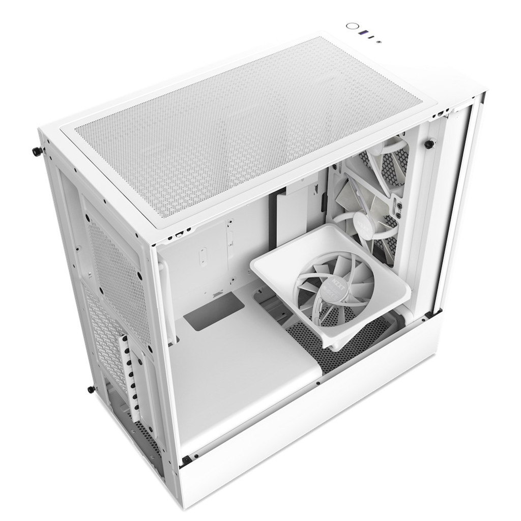 Корпус NZXT H5 Flow RGB 2023 All Black Edition (CC-H51FW-R1) - зображення 6