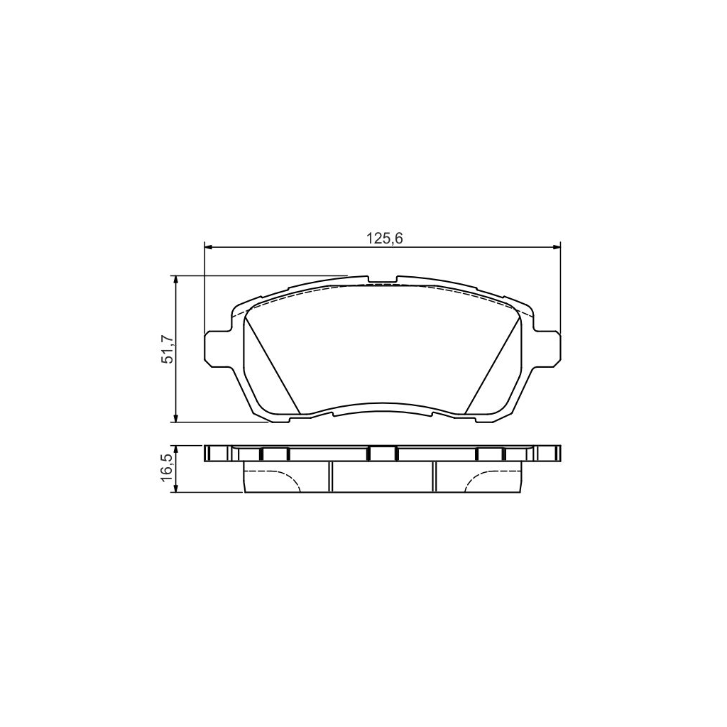 Гальмівні колодки Bosch 0 986 495 108 - зображення 6