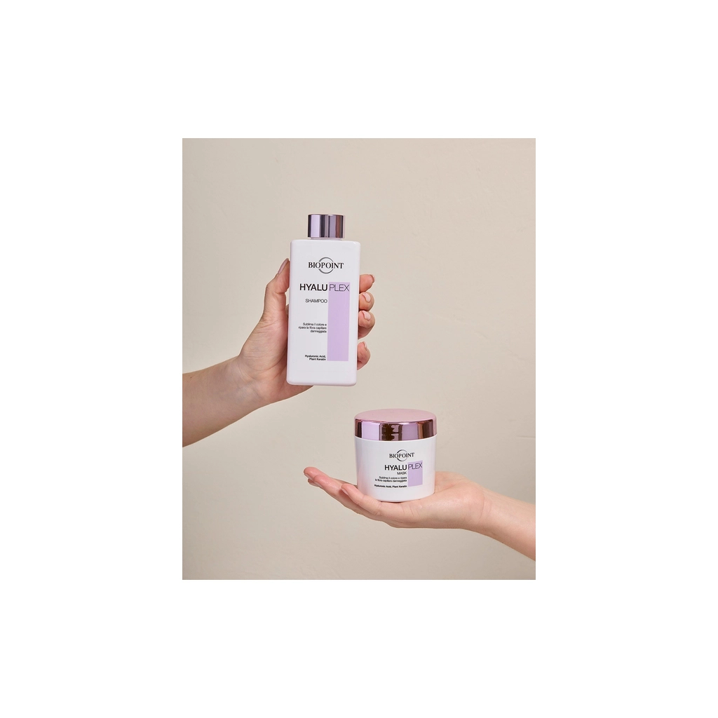 Маска для волосся Biopoint Hyaluplex Mask Відновлювальна 200 мл (8052862411441) - зображення 3