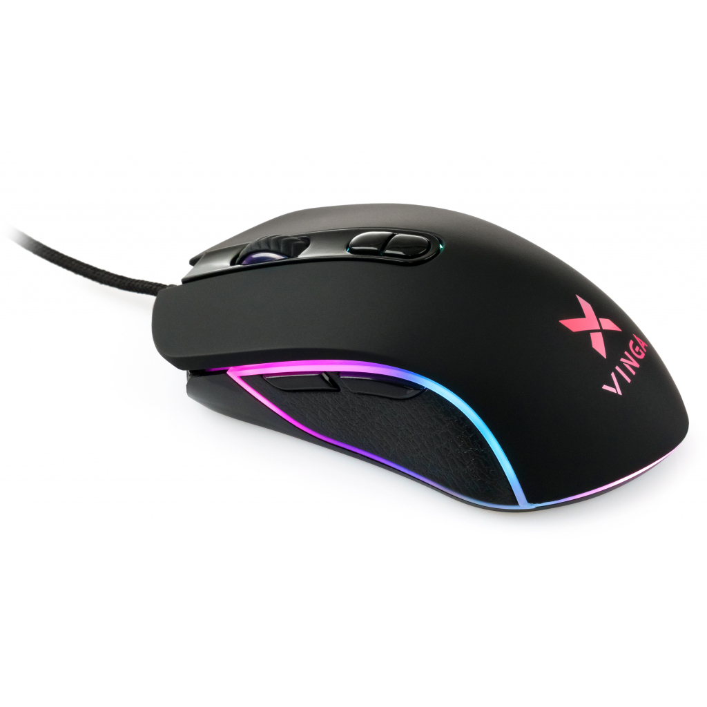 Мишка Vinga MSG-185 Black - зображення 3