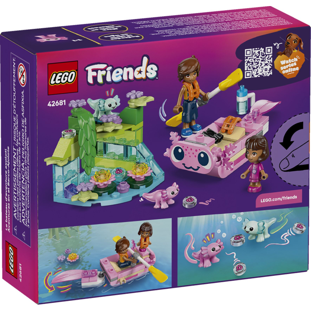 Конструктор LEGO Friends Пригодницький човен «Аксолотль» (42681) - зображення 7