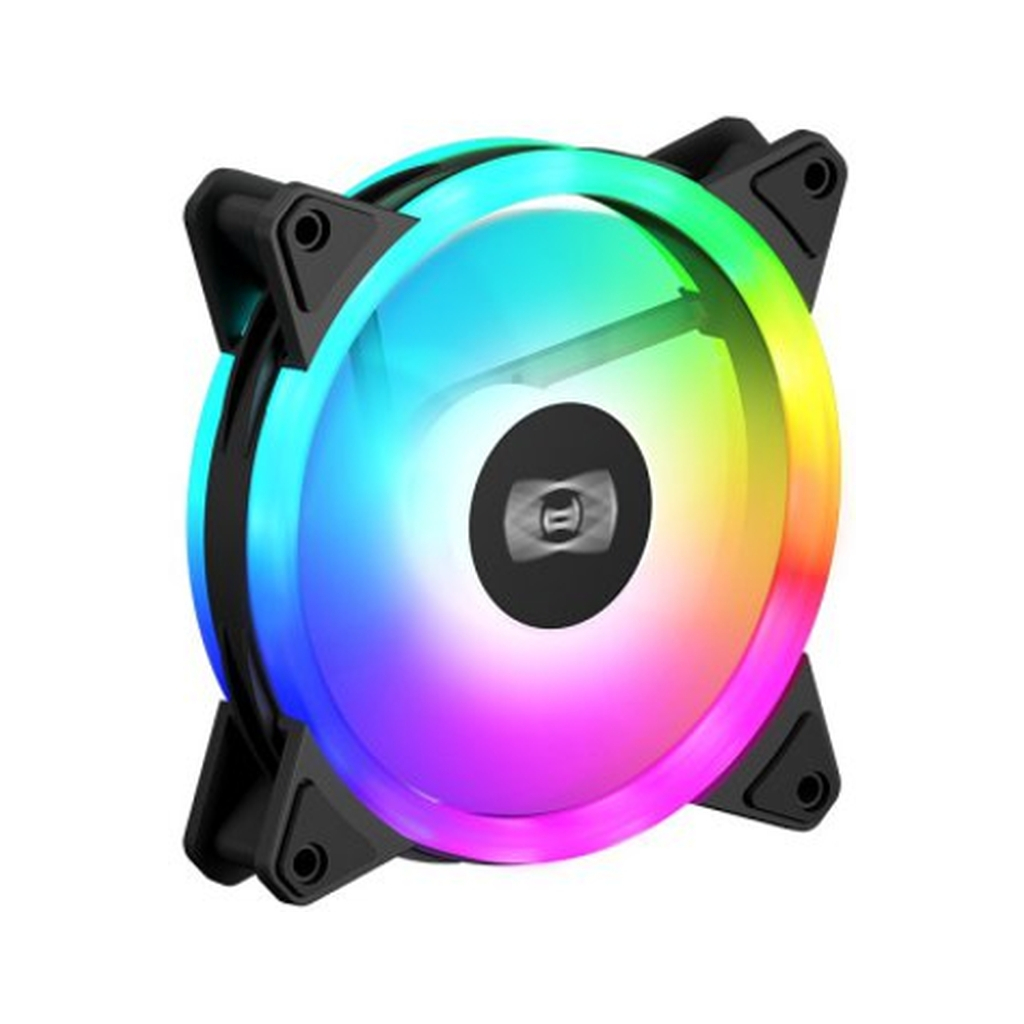 Кулер до корпусу PcCooler F3 T120 ARGB BK - зображення 3