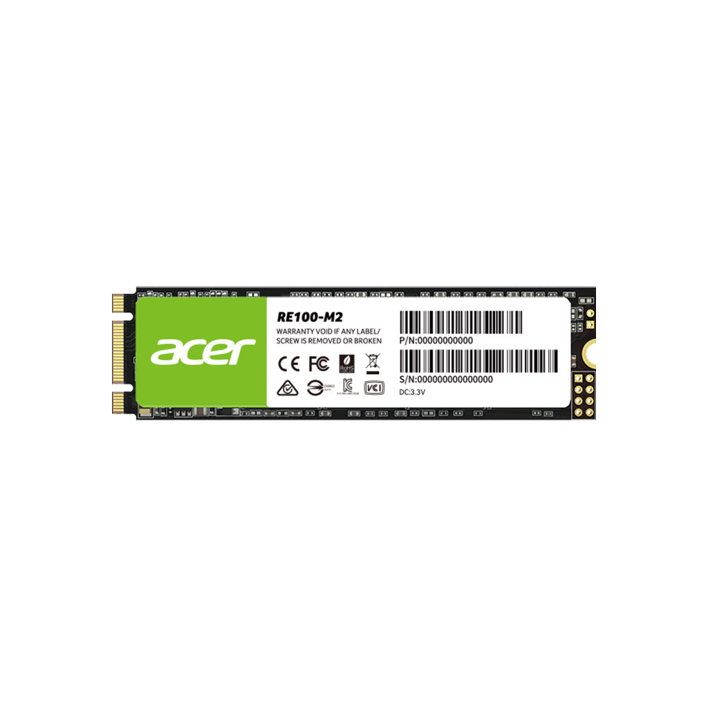 Накопичувач SSD M.2 2280 2TB RE100 Acer (BL.9BWWA.116) - зображення 1
