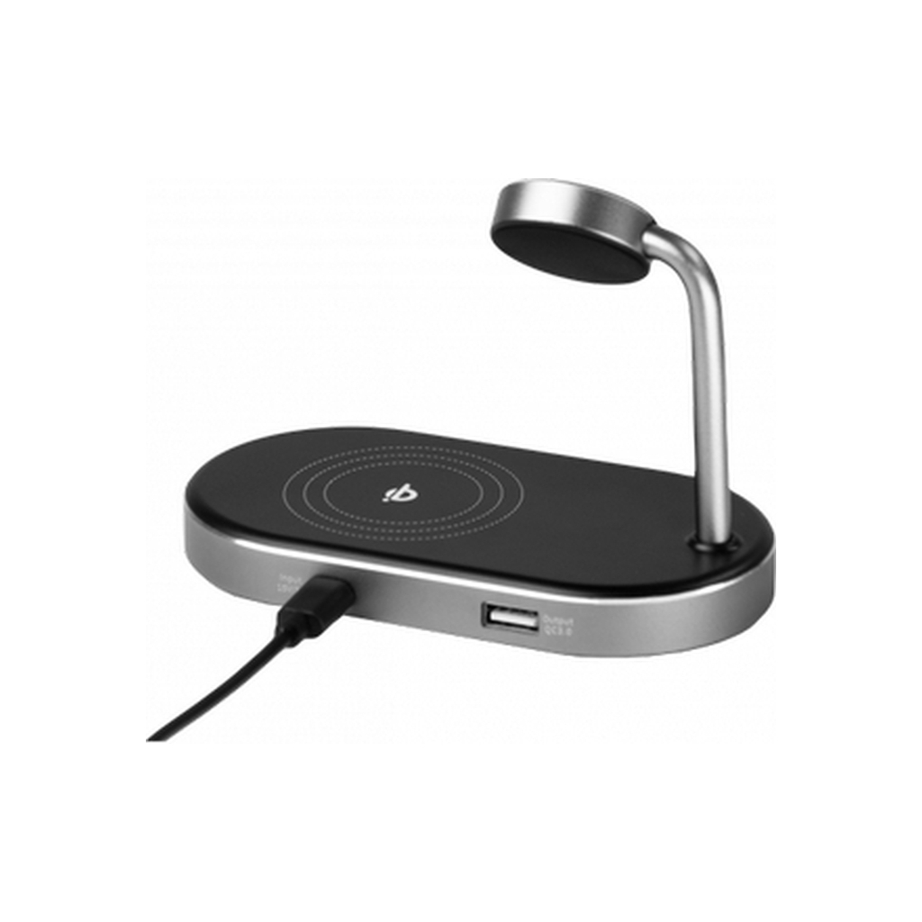 Зарядний пристрій Verbatim 3in1 Apple Watch and iPhone Charging Stand (49556) - зображення 5