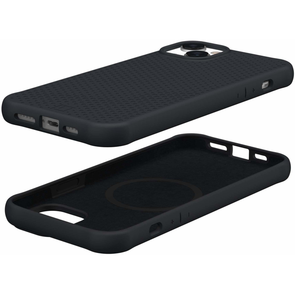 Чохол до мобільного телефона UAG [U] Apple iPhone 14 Plus Dot Magsafe, Black (114081314040) - зображення 10