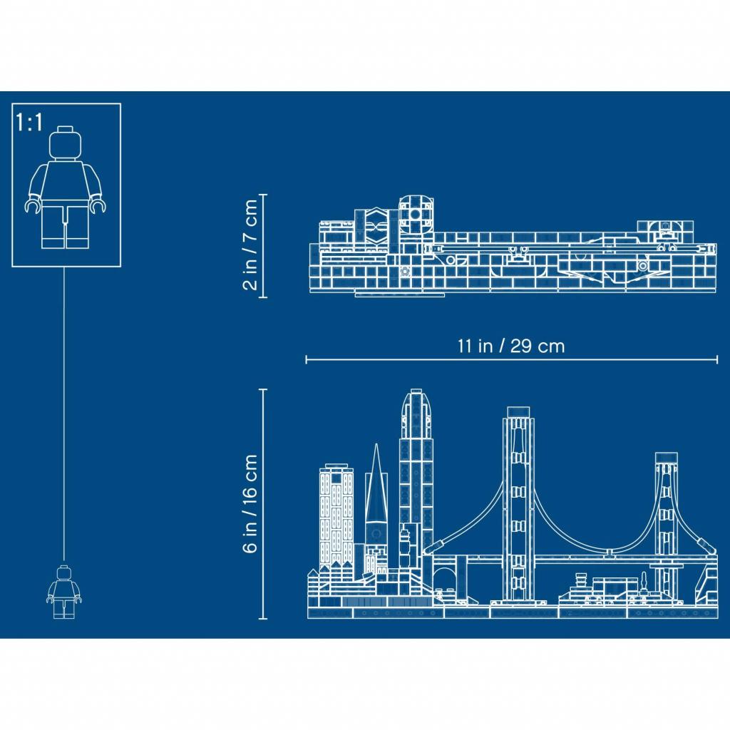 Конструктор LEGO Architecture Сан-Франциско 565 деталей (21043) - зображення 3