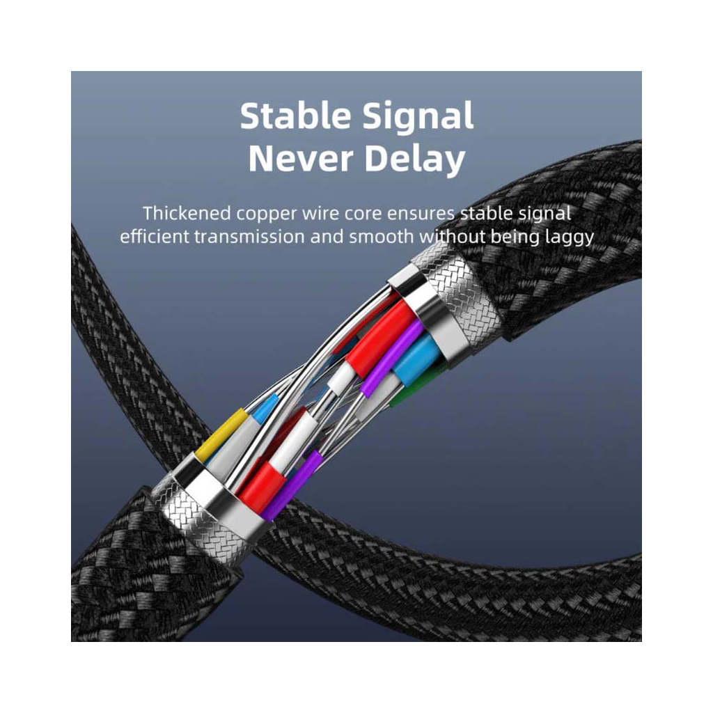 Кабель мультимедійний USB-C to HDMI M 3.0m V1.4 4K30Hz Cabletime (CA915378) - изображение 9