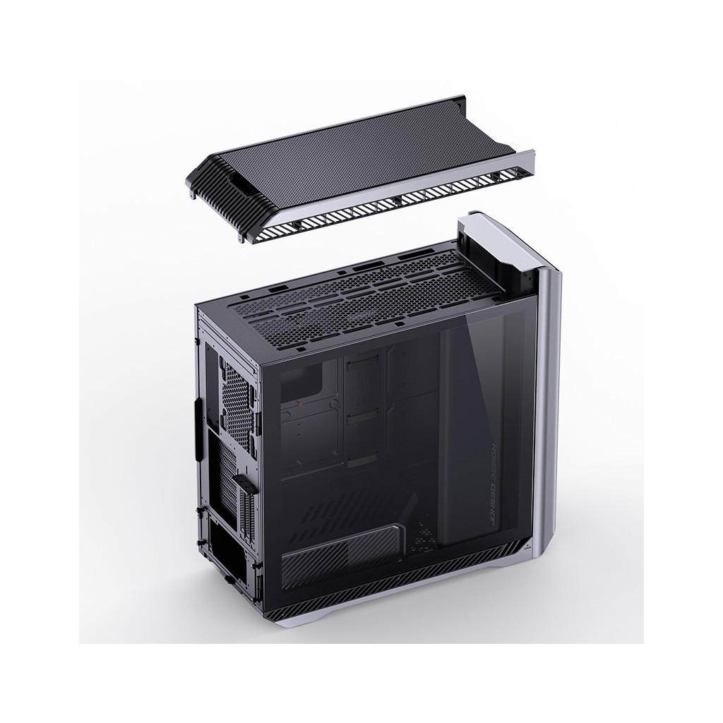 Корпус JONSBO D500 Silver - зображення 10
