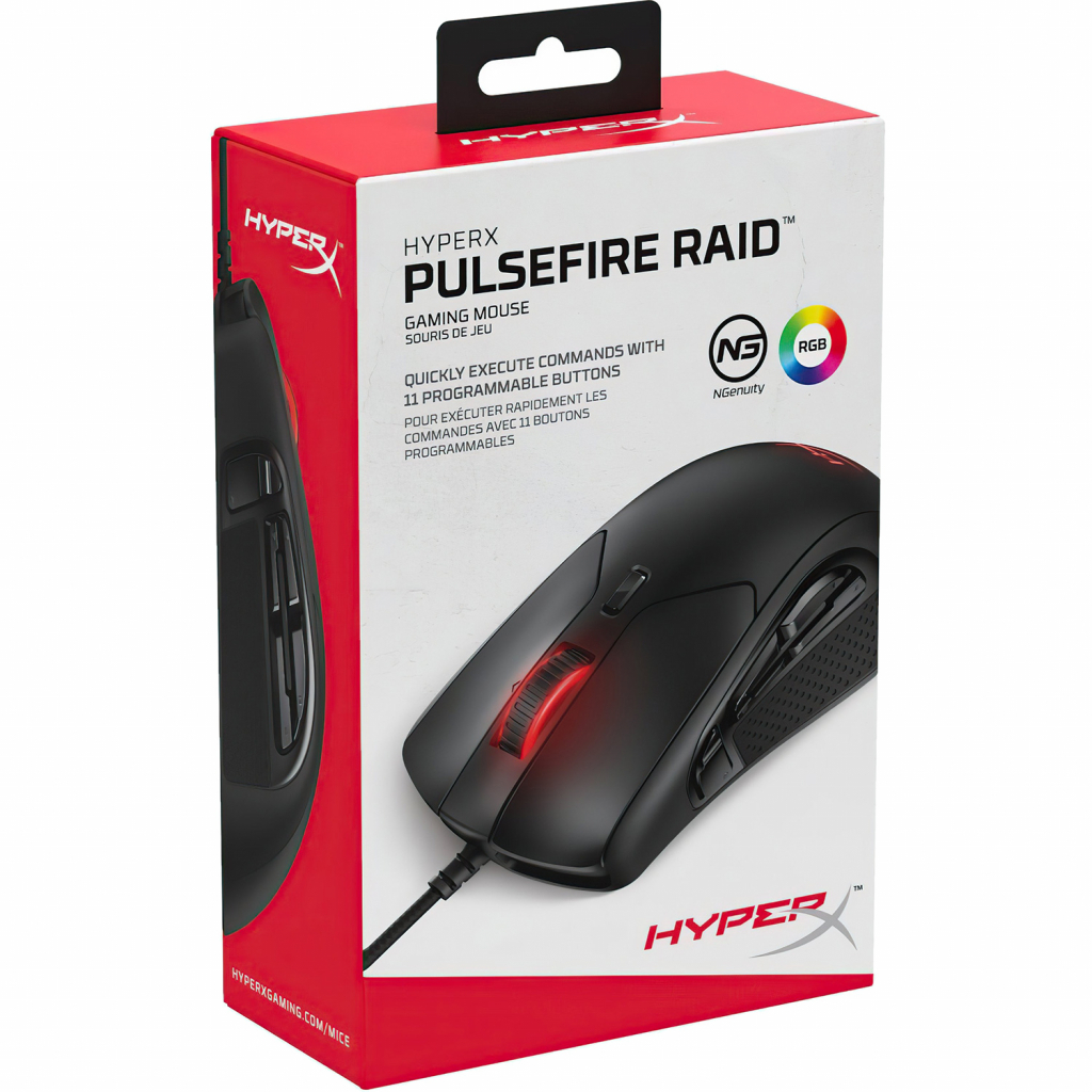Мишка HyperX Pulsefire Raid USB Black (4P5Q3AA) - зображення 4