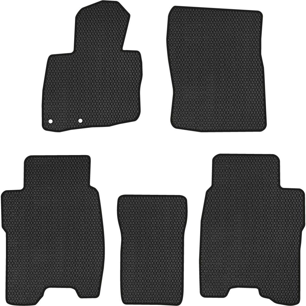 Килимок в салон EVAtech Honda Civic Type R (FN2) 3-doors 2007-2011 3 по (HA42581CB5LA2RBB) - зображення 1