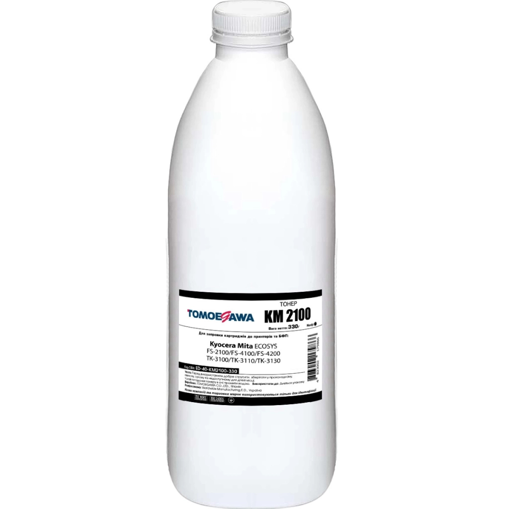 Тонер Kyocera TK-3100/TK-3110/TK-3130 300г фасовка Tomoegawa (ED-40-KM2100-330) - зображення 1