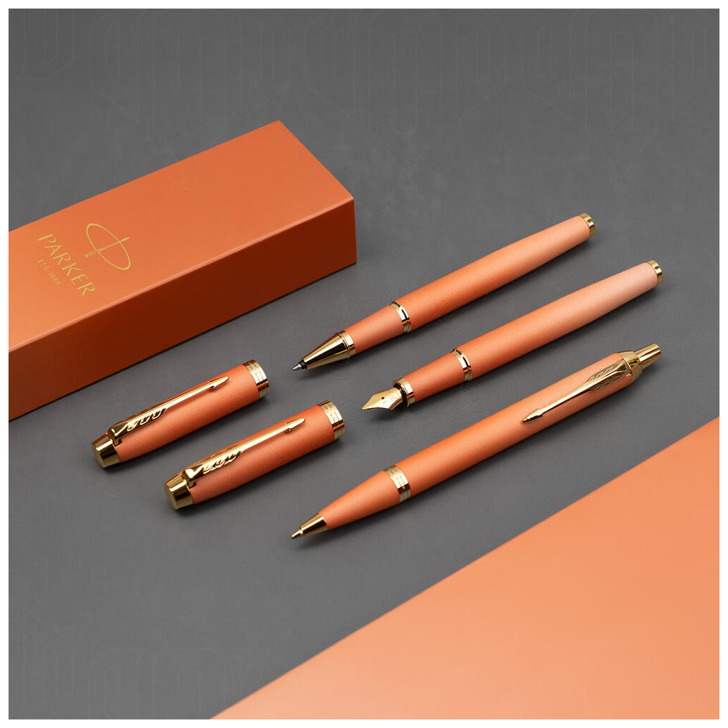 Ручка пір'яна Parker IM 17 Rituals Uplifting Orange GT  FP F + Пакет Parker Rituals (29 311) - зображення 7