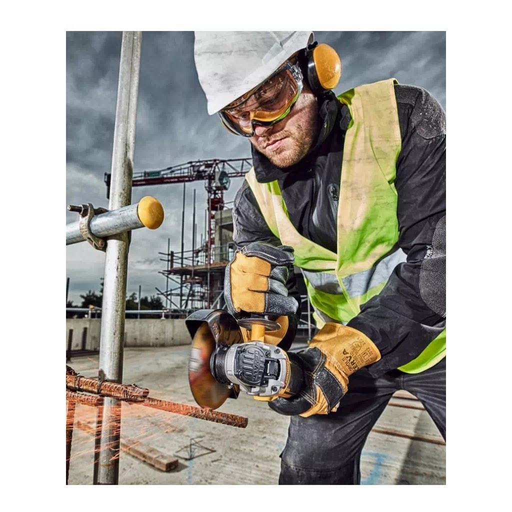 Шліфувальна машина DeWALT 18В XR Li-lon, 2x5Ah, 125 мм, 9000 об/хв (DCG405P2) - зображення 4