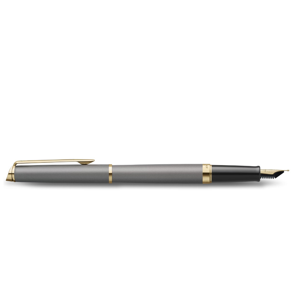 Ручка пір'яна Waterman HEMISPHERE Metallic Stone Grey GT  FP F (12 091) - зображення 4