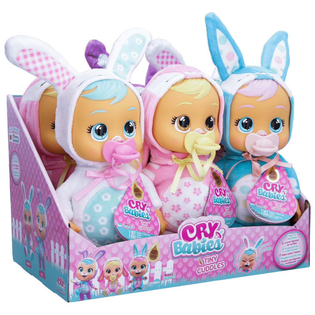 Лялька IMC Cry babies Ніжні обійми Банні Плакса Лола 25 см (908598) - зображення 8