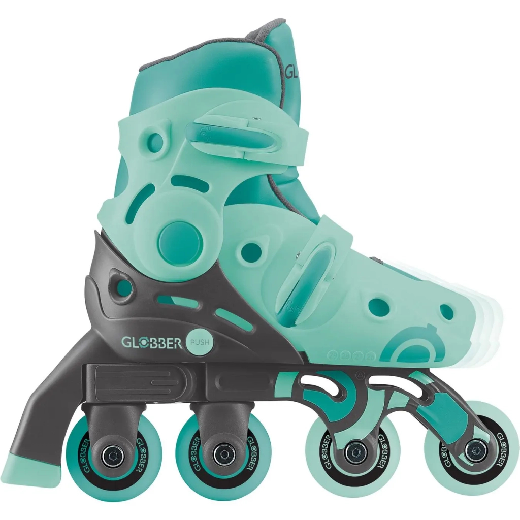 Роликові ковзани Globber 2в1 м'ятно-зелені р.26-29, до 20кг, 3+ (780-206) - зображення 5