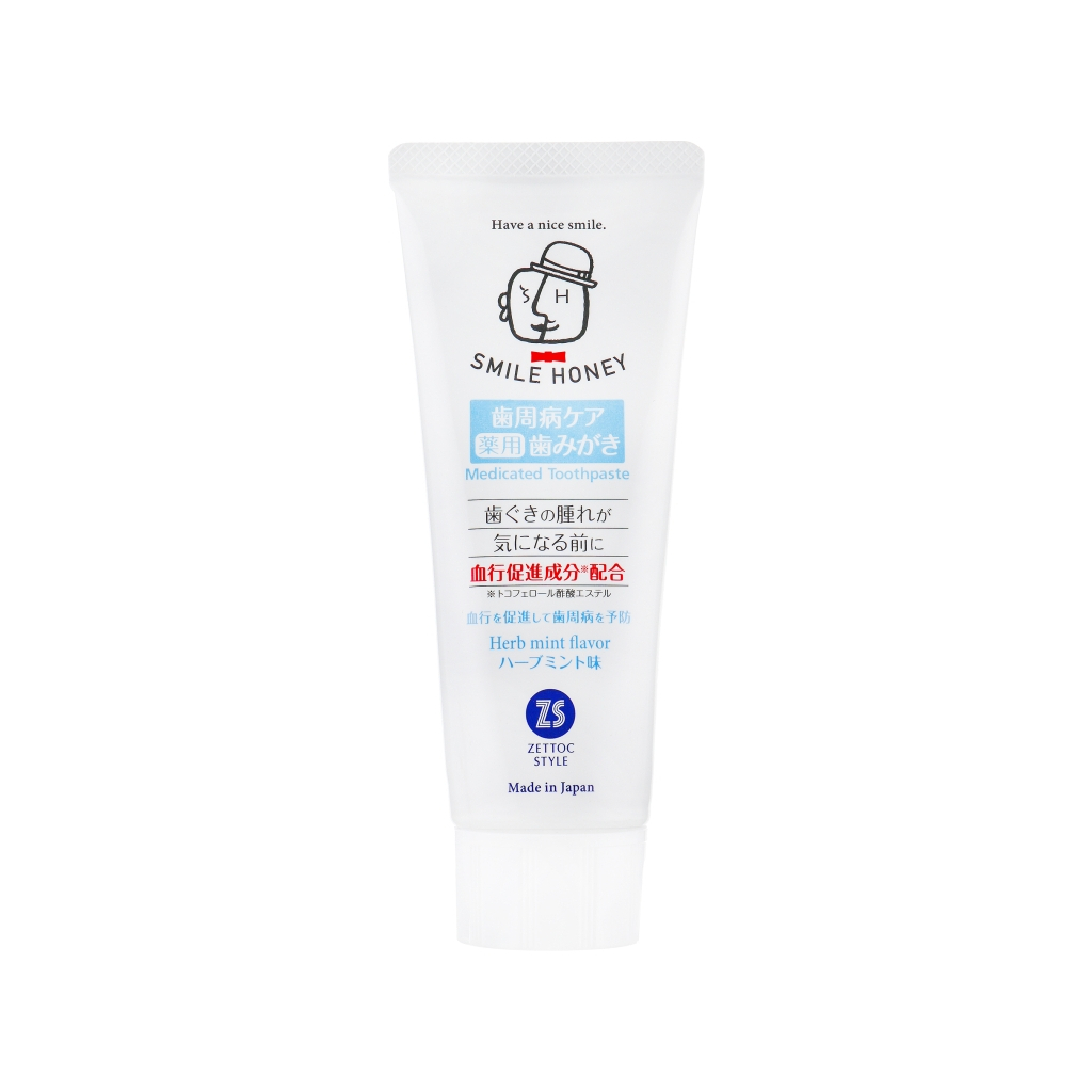 Зубна паста Zettoc Smile Honey Blood Circulation Promoting 120 г (4582118954209) - зображення 1