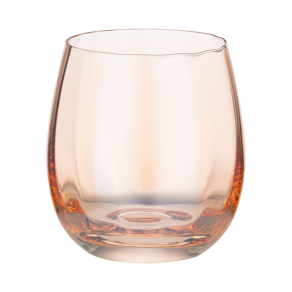 Набір склянок Ardesto Black Mars Amber 480мл, 2шт, скло, золотистий (AR2648G) - зображення 1