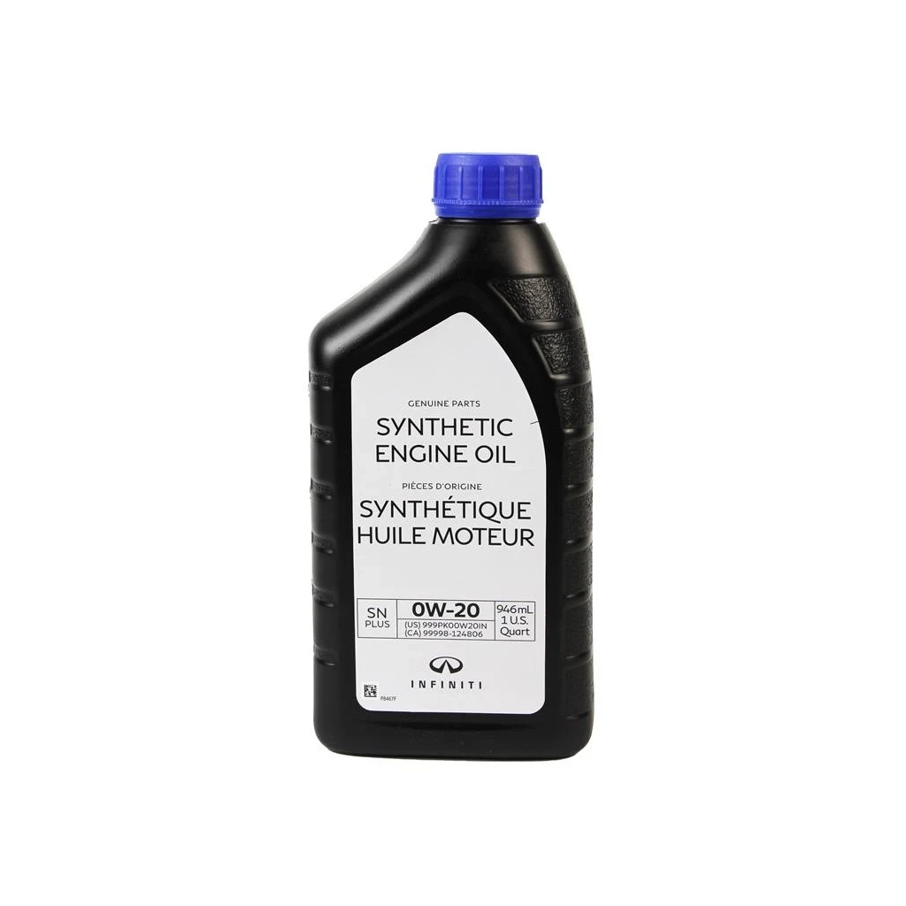 Моторна олива INFINITI 0W-20  0.946л (999PK00W20IN) - зображення 1