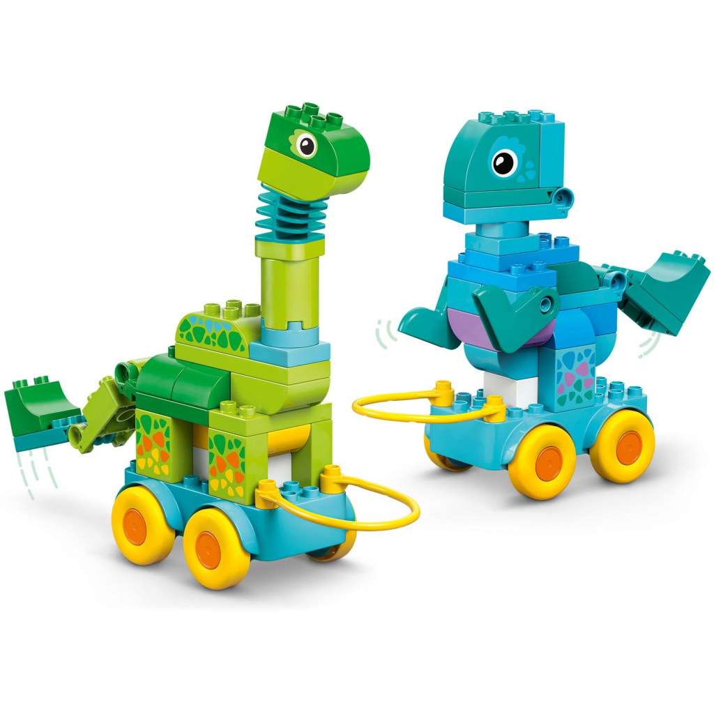 Конструктор LEGO DUPLO Динозаври на колесах 3 в 1 (10451) - зображення 6