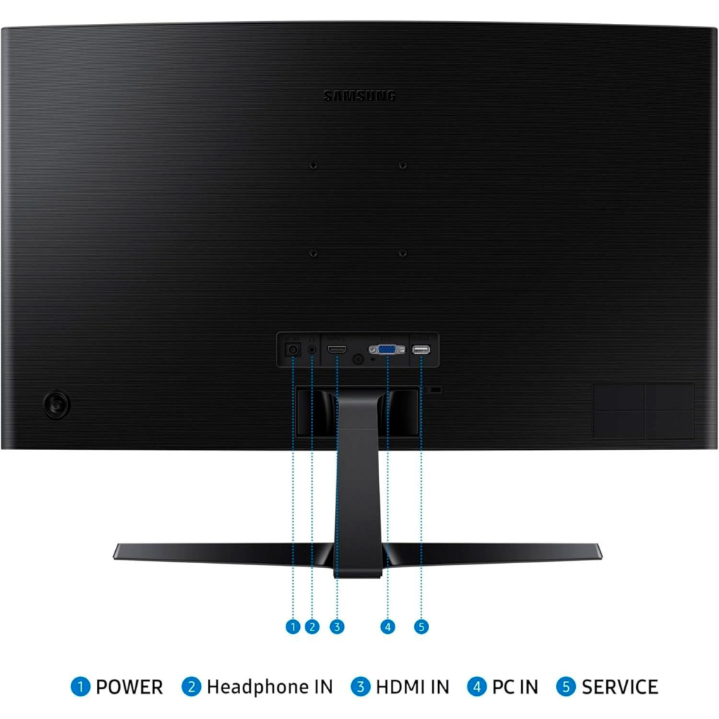 Монітор Samsung LS27D366GAIXCI - зображення 2