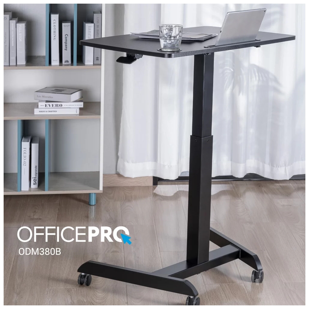 Приставний стіл OfficePro з регулюванням ODM380B (ODM380B) - зображення 3