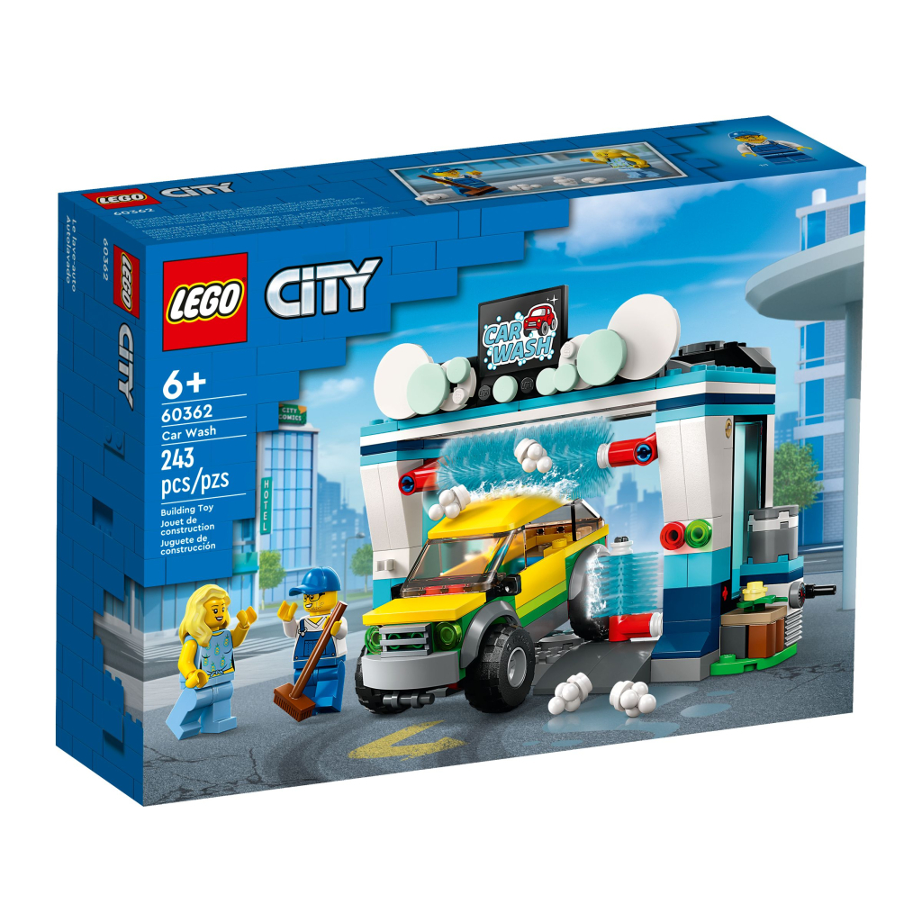 Конструктор LEGO City Автомийка 243 деталей (60362) - изображение 1