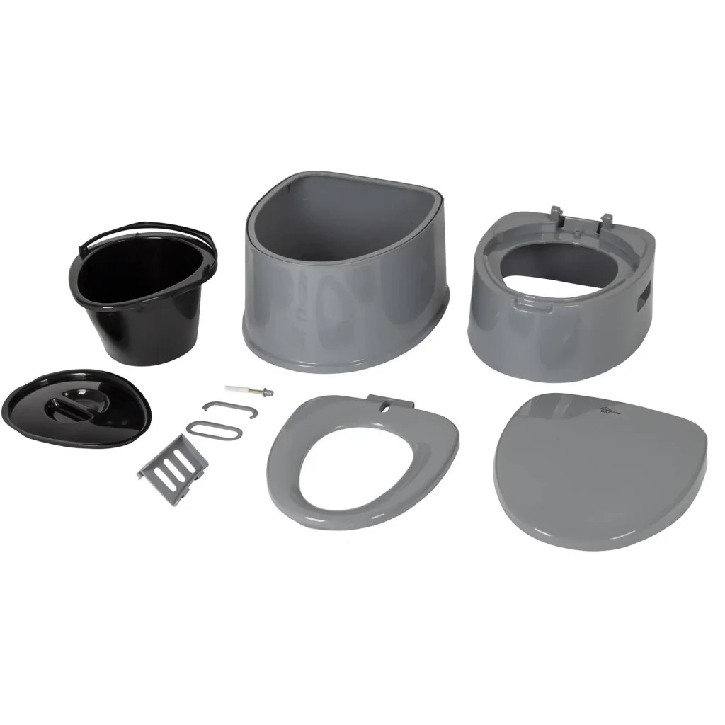 Біотуалет Bo-Camp Portable Toilet Comfort 7 Liters Grey (5502815) - изображение 9