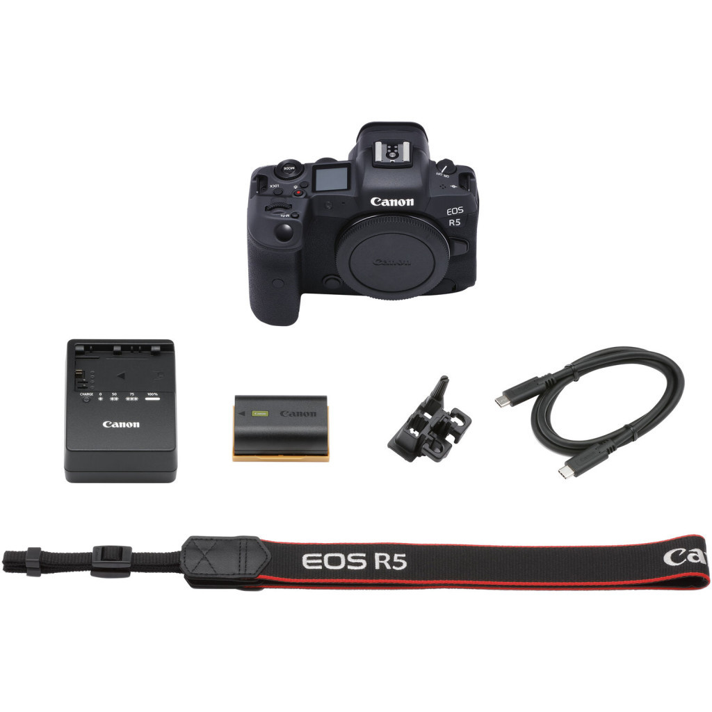 Цифровий фотоапарат Canon EOS R5 5 GHZ SEE body (4147C027AA) - зображення 6