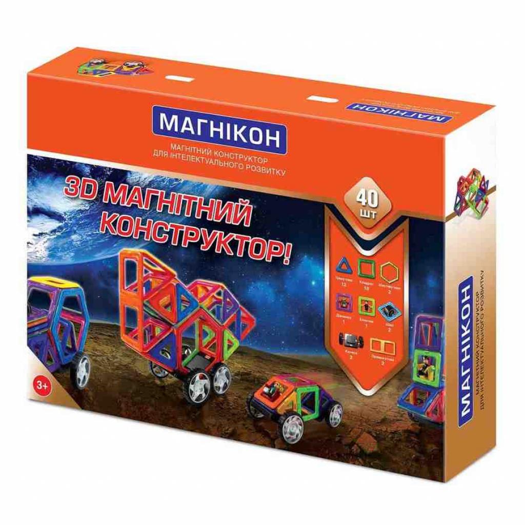 Конструктор Магнікон 40 деталей (МК-40) - зображення 1