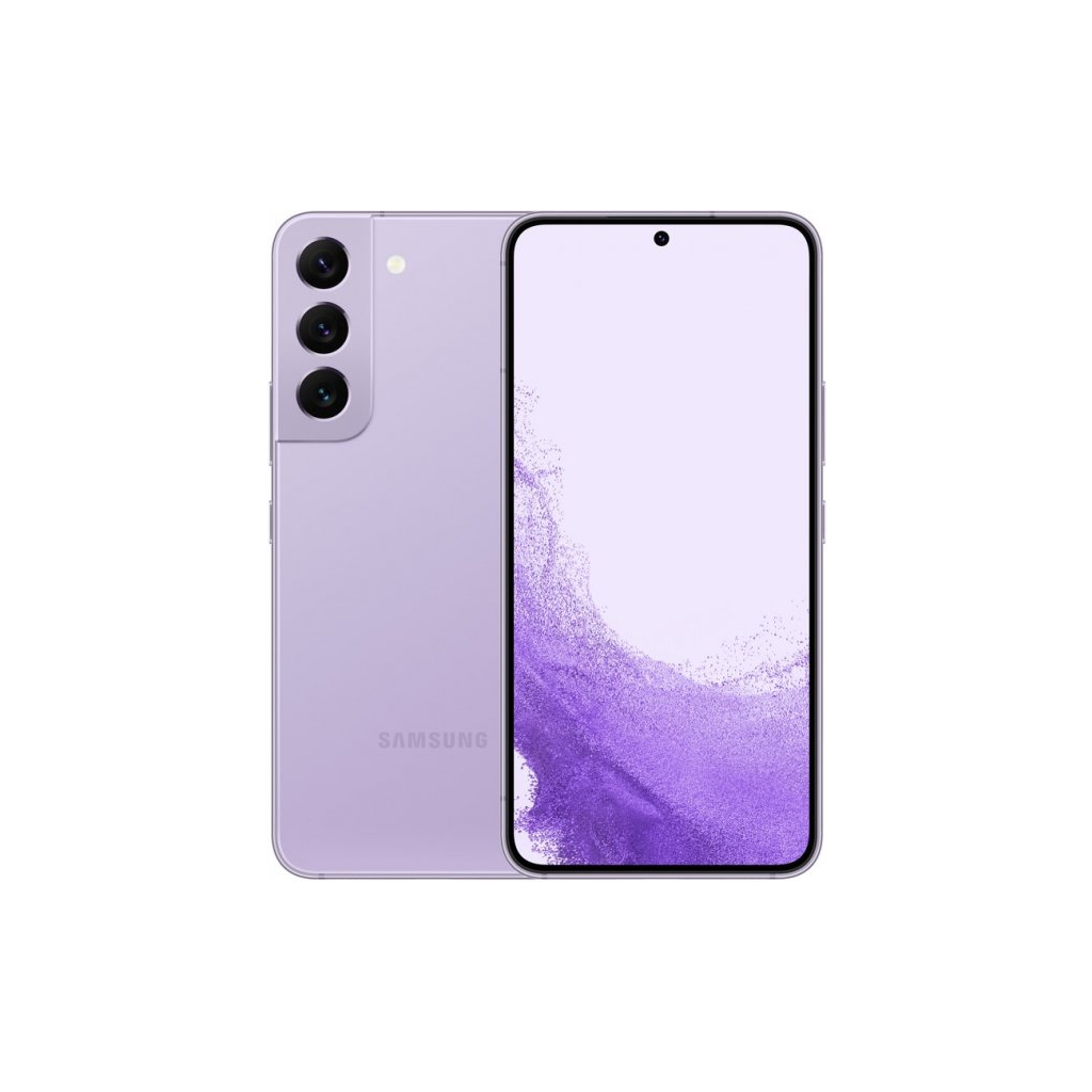 Мобільний телефон Samsung Galaxy S22 5G 8/256Gb Bora Purple (SM-S901BLVGSEK) - зображення 1