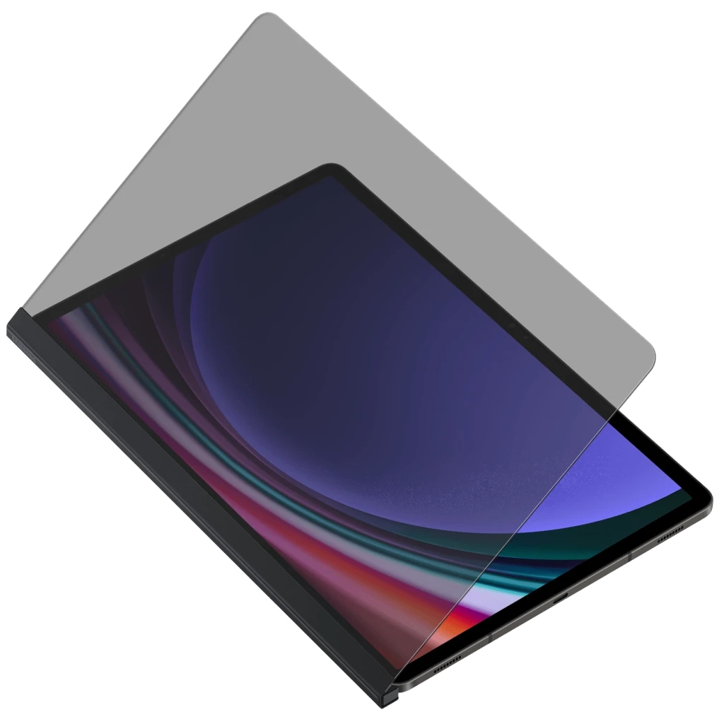 Скло захисне Samsung Tab S9+ Privacy Screen Black (EF-NX812PBEGWW) - зображення 3