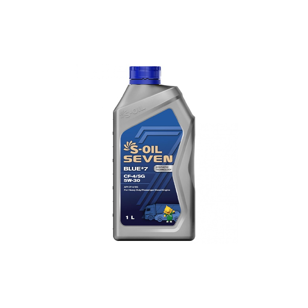 Моторна олива S-OIL SEVEN BLUE7 CF-4/SG 5W-30, 1л (SBCF5301) - зображення 1