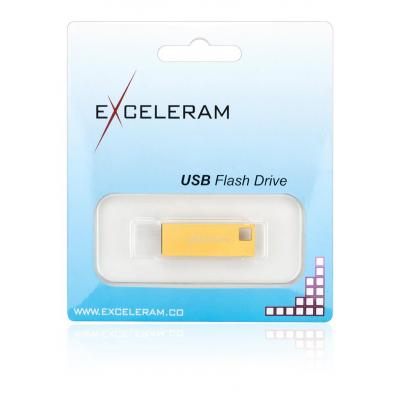 USB флеш накопичувач eXceleram 16GB U1 Series Gold USB 2.0 (EXP2U2U1G16) - зображення 6