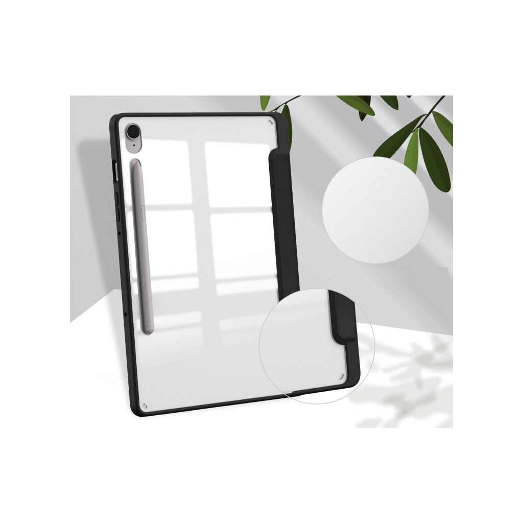 Чохол до планшета BeCover Soft Edge stylus holder Samsung Tab S9 (SM-X710/SM-X716)/S9 FE (SM-X510/SM-X516B) 11.0" Black (710438) - зображення 5