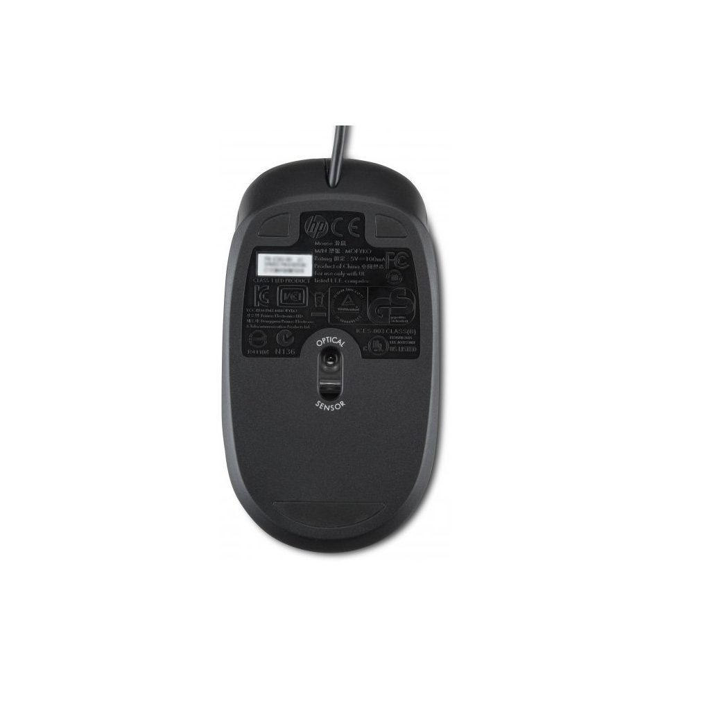 Мишка HP Optical Scroll PS/2 Black (QY775AA) - зображення 2