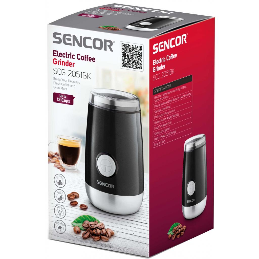 Кавомолка Sencor SCG 2051 BK (SCG2051BK) - зображення 5