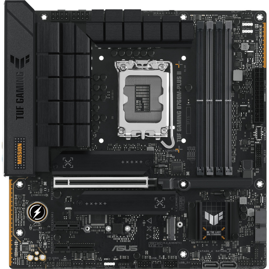 Материнська плата ASUS TUF GAMING B760M-PLUS II - зображення 1
