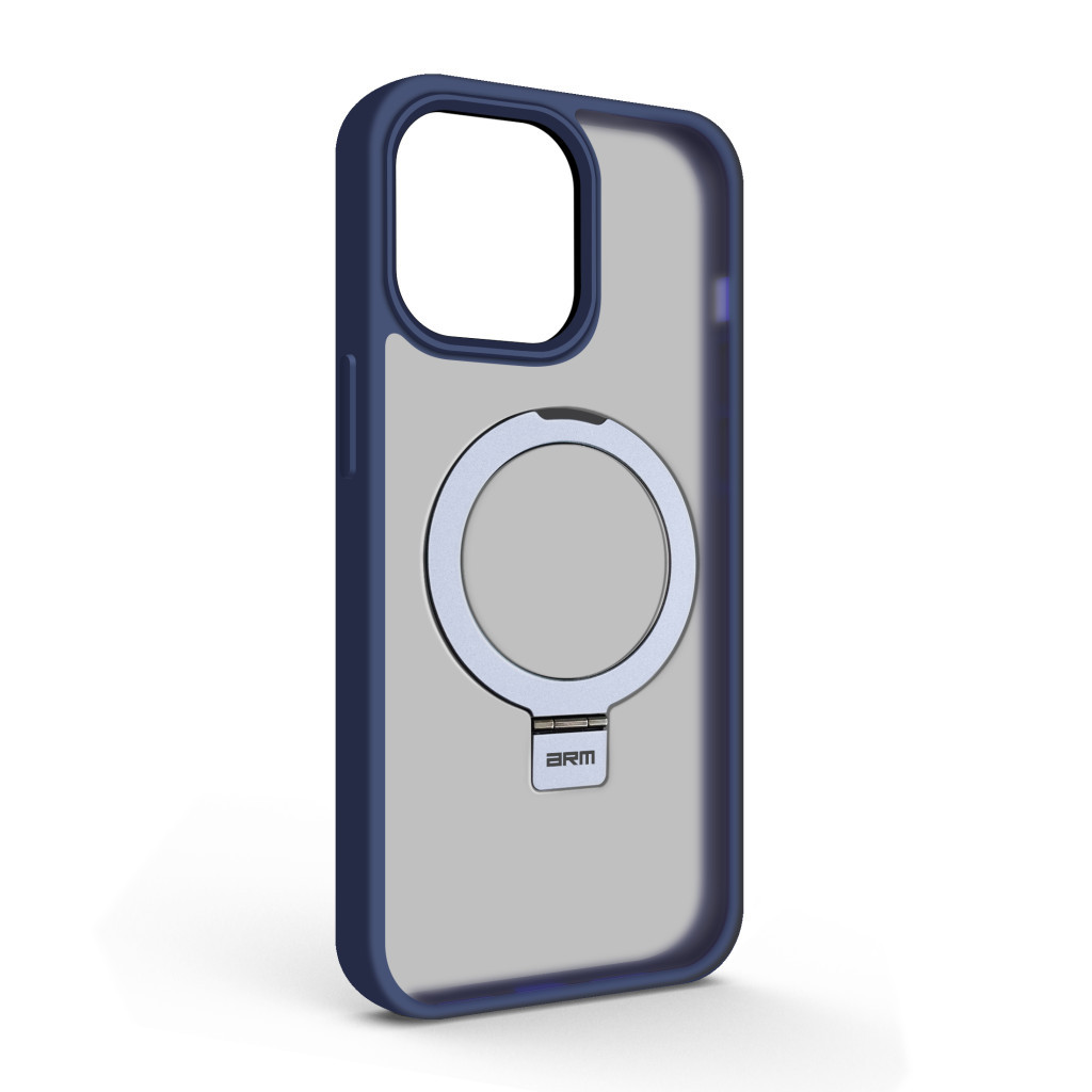 Чохол до мобільного телефона Armorstandart Unit Stand Apple iPhone 13 Pro Max Dark Blue (ARM74903) - зображення 1