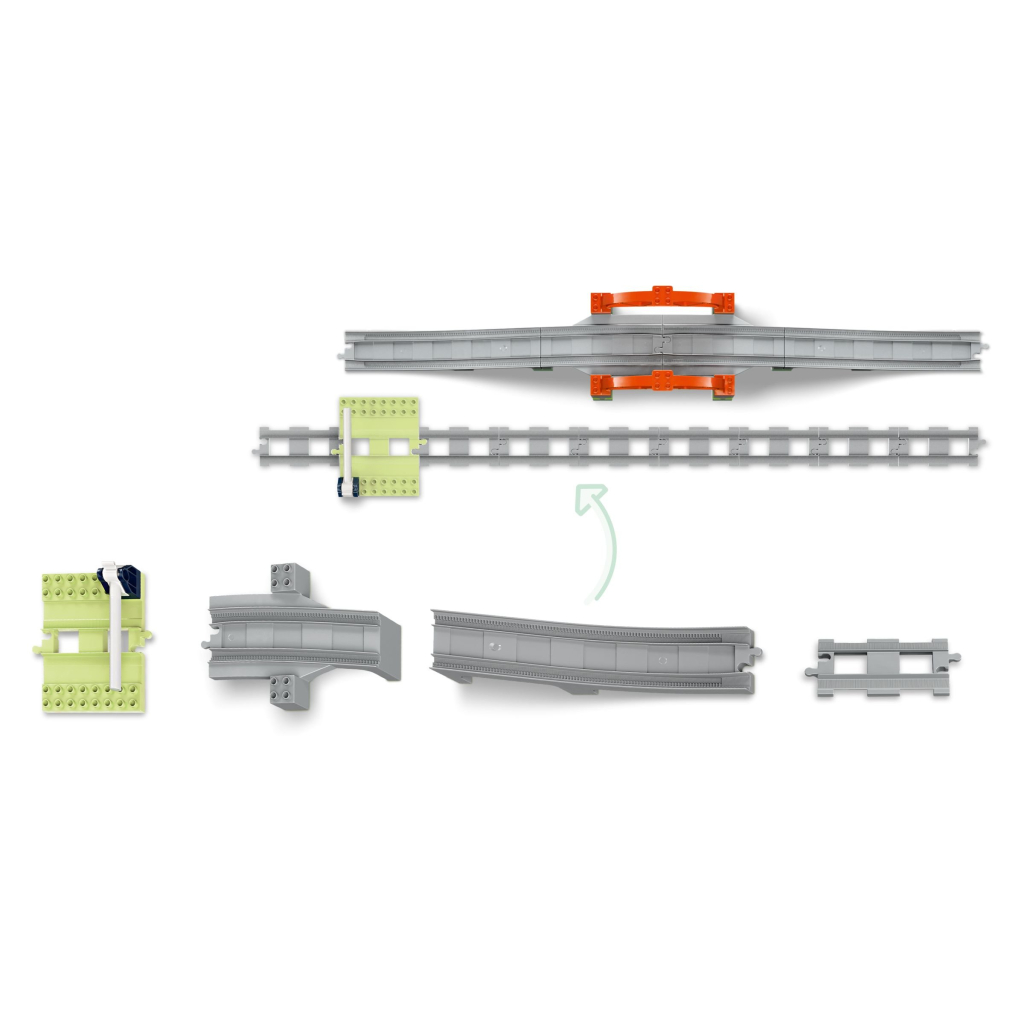 Конструктор LEGO DUPLO Town Додатковий набір. Залізничний міст і колії (10426) - зображення 3