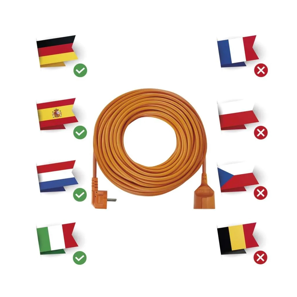 Мережевий подовжувач EMOS P01215R - зображення 3