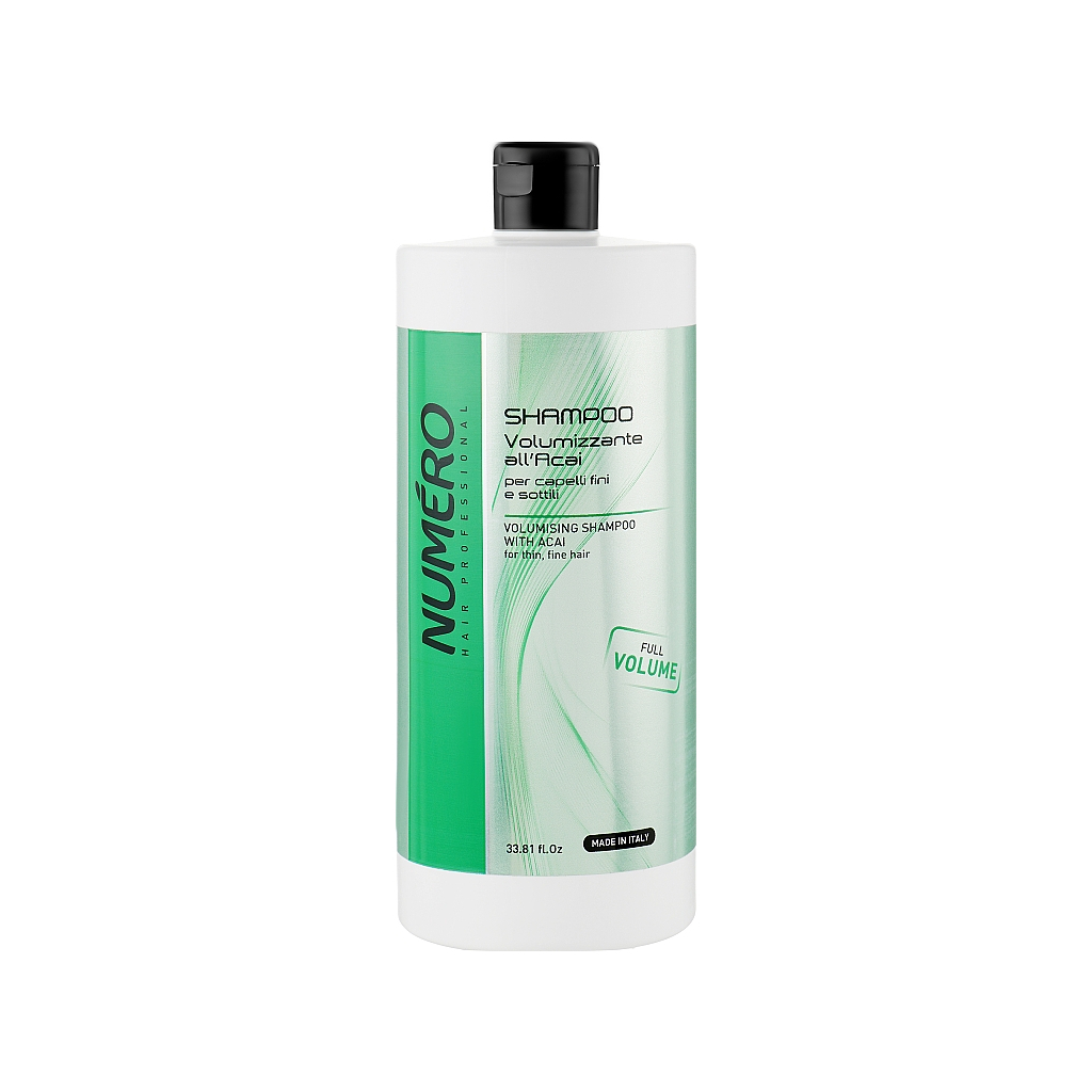 Шампунь Brelil Numero для надання об'єму з екстрактом асаї 1 л (8011935075485) - зображення 1