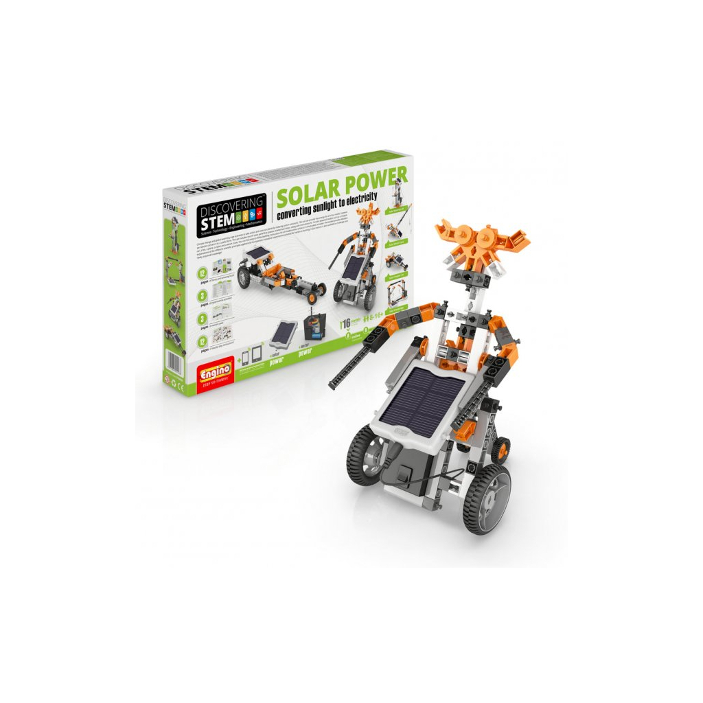 Конструктор Engino Stem Перетворення сонячного світла на електрику (STEM30) - зображення 3