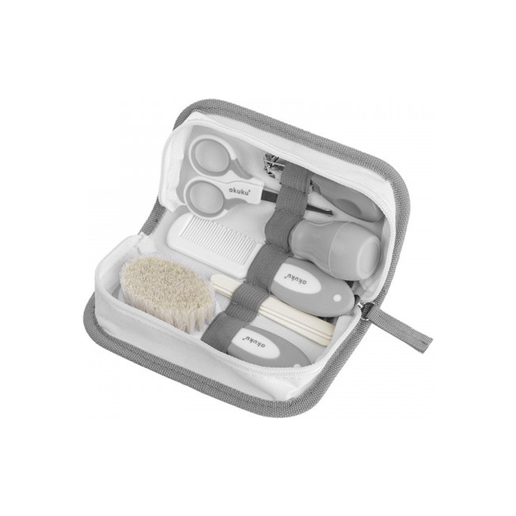 Набір для догляду за дитиною Akuku HOOLIGANS сірий (A0015) - picture 2